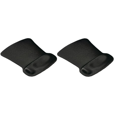 UPC: 0843631111383 | Allsop Ergoprene Gel Mouse Pad With Wrist Rest 2/Pack (30191) KITRESTS2