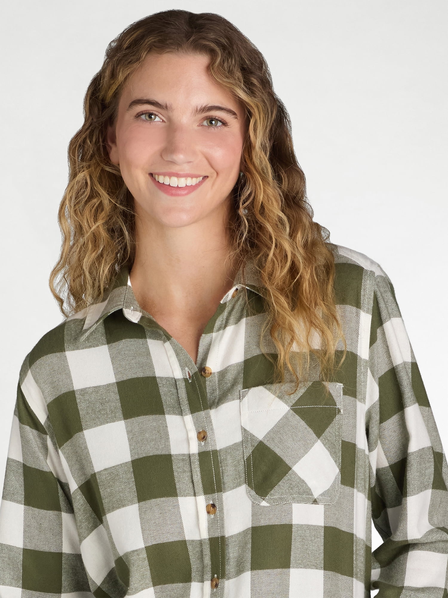 Time and Tru Women's Flannel Shirt