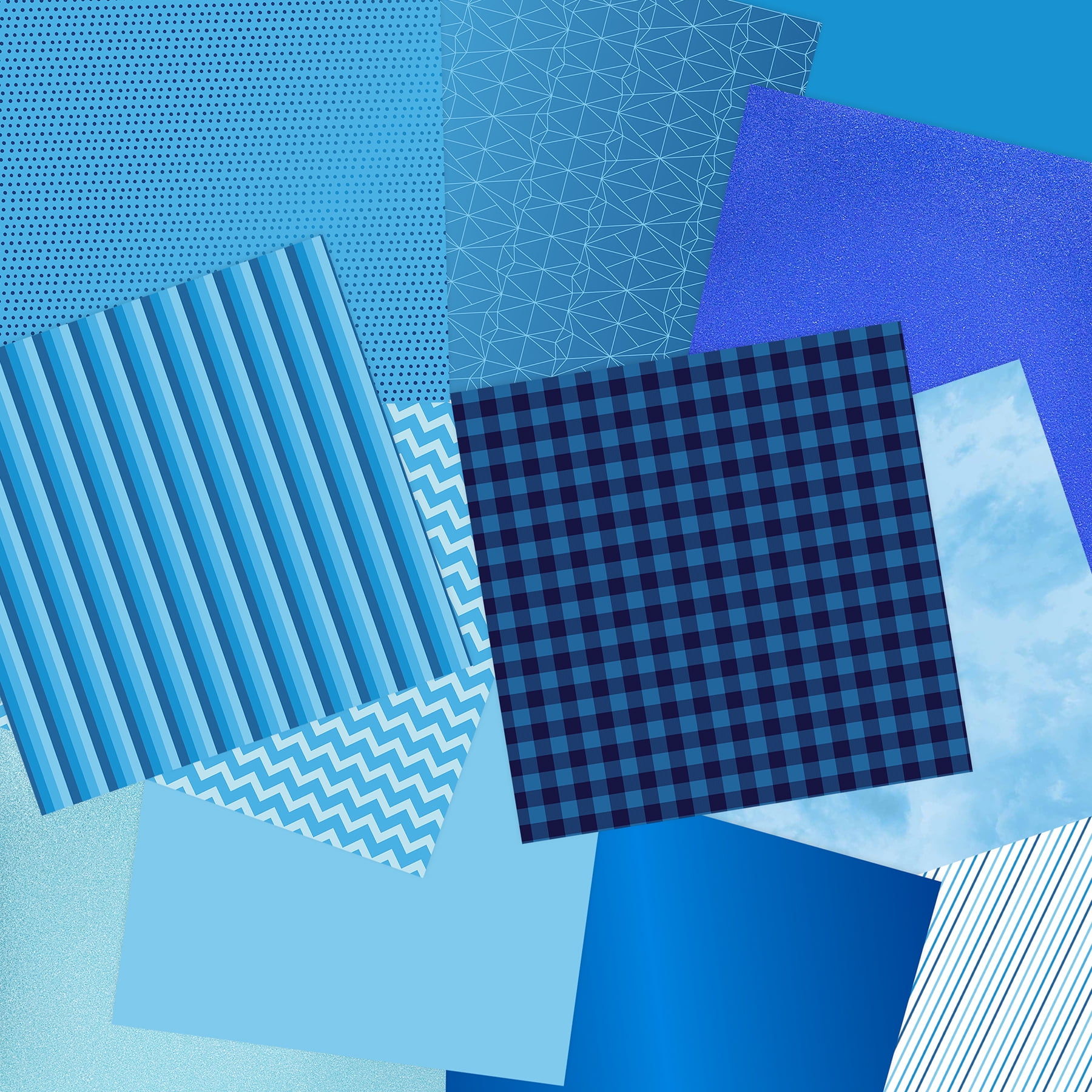 Specialty Blues Paper Pad by Recollections - 12" x 12"