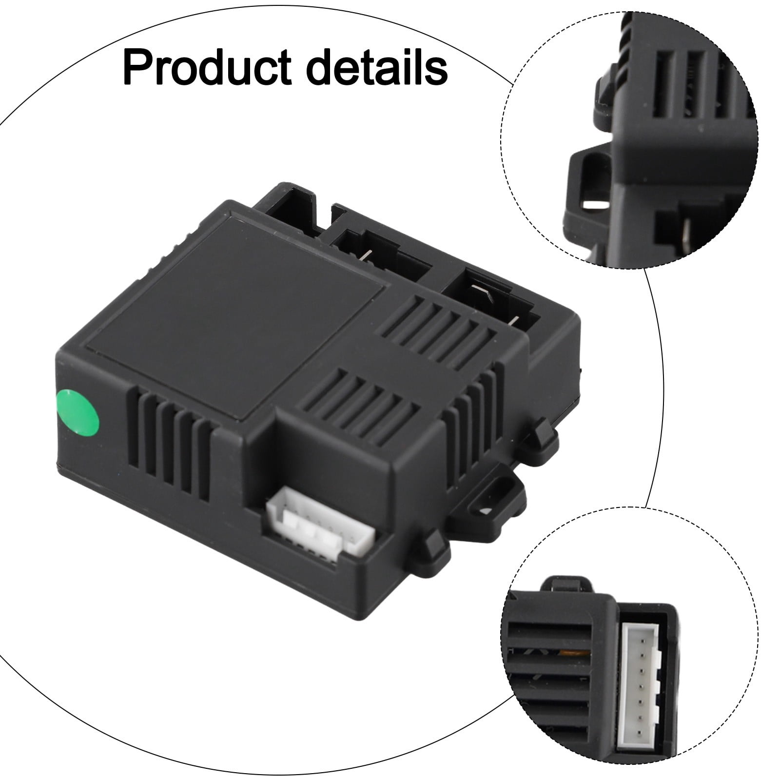 JR1858RXS-7P Kit Télécommande + Récepteur 2,4 GHz Pour Voiture électrique Enfant – 12 V, Démarrage Progressif, Compatible