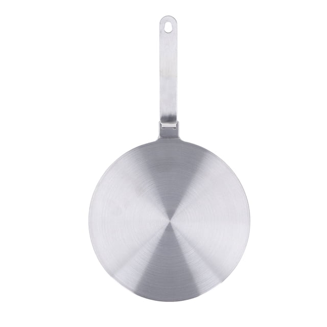 Difusor De Calor Placa De Anillo De Acero Inoxidable Adaptador De Inducción Difusor De Calor Para Inducción De Cocción De Vidrio De Vidrio Eléctrico Con Manija Desmontable Para