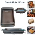 thumbnail image 4 of Charola para hornear pastel o galletas. Charola de repostería con Antiadherente Rectangular de 42cm x 29cm x 5.5cm, 4 of 4