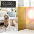 thumbnail image 4 of Oriental Furniture 3 ft. Tall Sakura Blossoms Canvas Room Divider - 4 Panel, 4 of 6