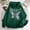 Green, variant on BYHONG Women's Jacket Zip up Hoodies Hip Hop Sweatshirt Vintage Goth Print Hooded Jacket Street Fashion Unisex Drawstring Sweat Jacket with Hood 90s E Girl Top Coat for Women Khaki M