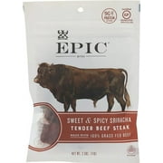 EPIC Sriracha Beef Bites, Grass-Fed, Whole30, 2.5oz