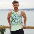 thumbnail image 6 of Pofeuu Succulent Print Men's Workout Tank Tops Sleeveless Muscle Gym Shirt Quick Dry-Large, 6 of 7