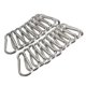 thumbnail image 5 of CHARABINER CLIC RÁPIDO APELADA DE LA MOCA DE MARCA ACECTADA PARA CAMPING AUTERALES 20 PCS, 5 of 8