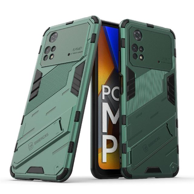 Funda para Xiaomi POCO M4 PRO 4G Protección A Prueba De Golpes Con Soporte De TPU Duradero Y Práctico