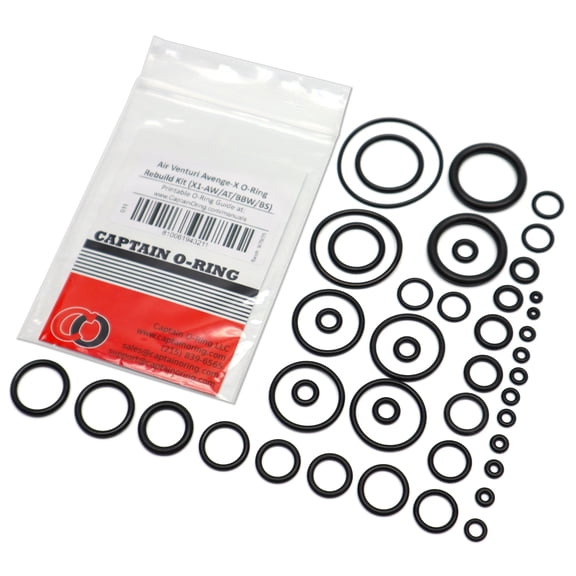 Captain O-Ring - Air Venturi Avenge-X .177, .22, .25 O-Ring Rebuild Kit
