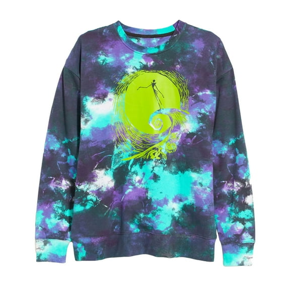 Disney The Nightmare Before Christmas Tie-Dye Sweatshirt, XX-Large