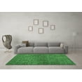 thumbnail image 3 of Ahgly Company Indoor Square Abstract Emerald Green Contemporary Area Rugs, 8' Square, 3 of 4