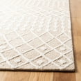 thumbnail image 4 of SAFAVIEH Blossom Aspen Geometric Wool Area Rug, Beige/Ivory, 4' x 4' Square, 4 of 8