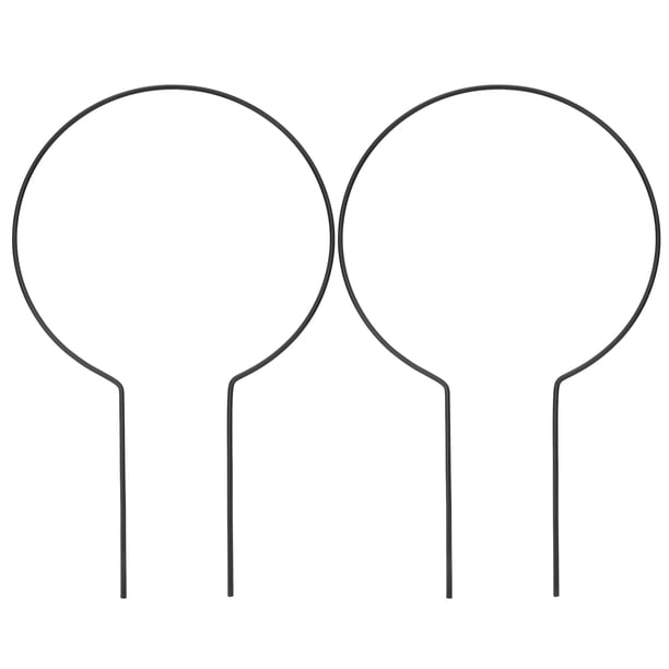 2 soportes decorativos para plantas, herramientas de jardinería, soporte de hierro para plantas trepadoras.