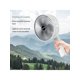thumbnail image 5 of 1pc Usb Rechargeable Mini Fan, Small Quiet Clip-On Fan For Desk, Office, Home, 5 of 5