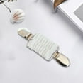thumbnail image 5 of hengtong 6xFashion Sweater Shawl Clips Alloy for Women Clothing Collar Decoration White, 5 of 7