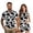 Cow Print, variant on Matching Couple Golf Shirts Parrot Print His Hers Quarter Zip Quick Dry Breathable Athletic Outfit for Golf Tennis Summer Casual Wear Mr Mrs Gift Set