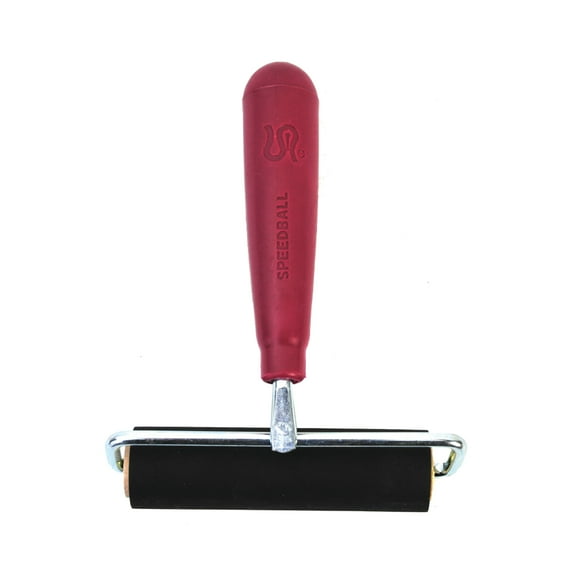 Speedball Deluxe Hard Rubber Brayer, 4in, No. 49