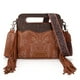 thumbnail image 3 of Bandolera Montana West Wrangler de piel con flecos para mujer, 3 of 7