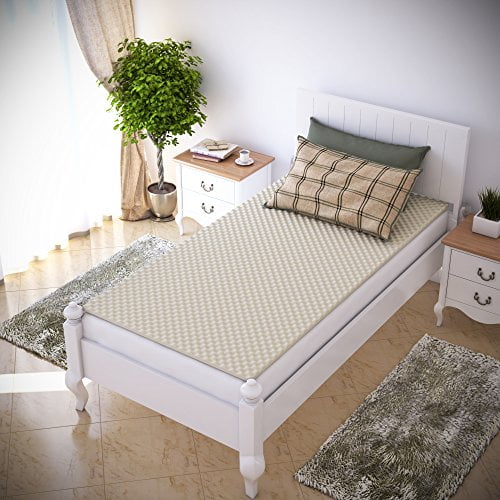 Everyday Home Egg Crate Ventilated Foam Mattress Topper, Twin