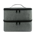 thumbnail image 2 of Bolsa de Almacenamiento de uñas Salvador organizador de estuche gris, 2 of 10