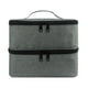 thumbnail image 2 of Bolsa de Almacenamiento de esmalte de uñas shamjiam doble capa capacidad para 30 de uñas Gris, 2 of 9