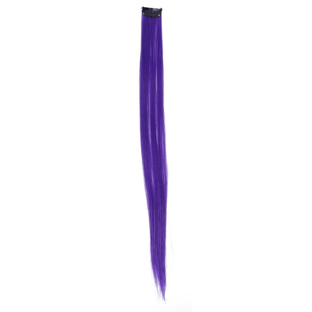 Pièce de Cheveux Synthétique Colorée pour Filles