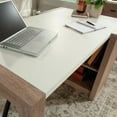 thumbnail image 3 of Sauder Dixon City Computer Desk, Brushed Oak, 432893, 3 of 7