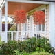thumbnail image 3 of 2-Pack Artificial Morning Glory Flowers for Spring Outdoor Wall Hanging Decoration, Wall Wisteria Hanging Basket Plants, 3 of 5