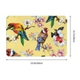 thumbnail image 3 of Balery Design Name Doormats - Non-Slip Front Door Mat Spring Doormat For Front Door Decor, Home, And Office, Welcome Mats With Floral Print 16x24 Inch, 3 of 9