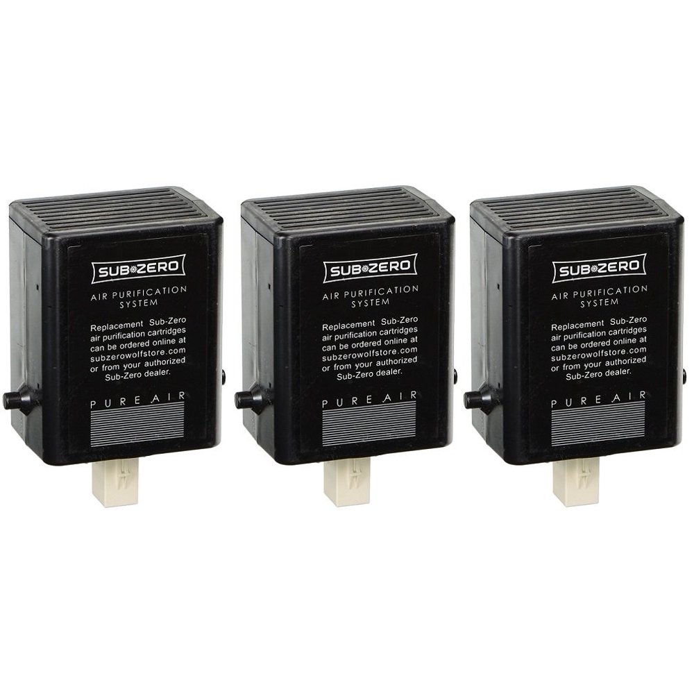 SubZero 7007067 Refrigerator Air Purification Cartridge (Pack of 3