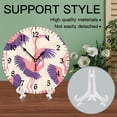 thumbnail image 4 of YladaFaie 10 Inch Kitchen Wall Clocks Retro Round Silent Battery Operated Quartz Wall Clock for Patio Home Bathroom Porch Pool Bedroom,Kids Room Large Number Easy to Read, 4 of 7