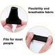 thumbnail image 2 of Fundas para dedos, férula para pulgar para apoyo de dedos, cinta elástica transpirable para dedos, compresión 10 piezas (negra), 2 of 5