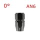 thumbnail image 1 of Universal Black AN4/AN6/AN8/AN10/AN12 Straight 0/45/90/180 Oil Grade Fuel Swivel Hose Oil Hose End Adapter Kit~0813, 1 of 1