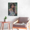thumbnail image 6 of 16x24 inch Paintings Wall Decor Exquisite Woman,Apartment Home Bathroom,Living Room,Study,Lounge Decor Wall Art Prints,Enchanting Woman Vintage Style Painting Canvas,For Woman & Man Cave,Bar, 6 of 6