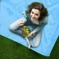 thumbnail image 3 of FESTFENDS Folding Camping Pad Lightweight Picnic Blanket Gray 1Pack, 3 of 8