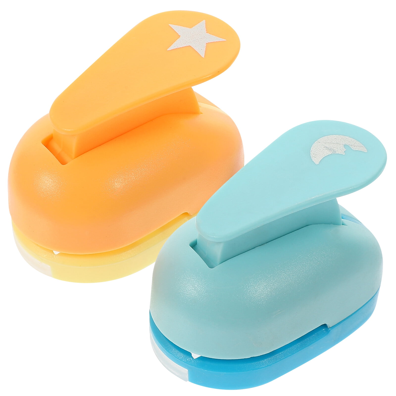 2pcs Diy Crafts Making Punch Paper Punchers Shape Hole Punch Scrapbook