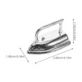 thumbnail image 2 of WEUVEB Mini Iron for DIY Fun and Home Atmosphere Enhancement with Silver 1 Set, 2 of 8