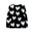 thumbnail image 3 of AUNVITO Women's Valentine's Day T-shirt Long Sleeve V-Neck Pullover with Print Casual and Trendy Loose Fit, 3 of 5