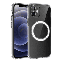 Entronix Magnetic Clear Case for iPhone 11, [Yellow Resistant] Slim Fit Hard Back Cover