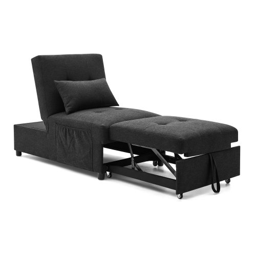 4in1 Function Sofa Bed Chair, Folding Ottoman Sleeper Sofa Bed with