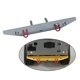thumbnail image 5 of Repuesto de parachoques trasero anticolisión duradero para SCX10 90046 90047 modelo Crawler DIY piezas modificadas Yotijar Parachoques trasero, 5 of 7