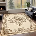 thumbnail image 4 of 5'x7' washable carpet for living room christmas carpet runner halloween area rug high pile area rug large living room area rug, 4 of 10