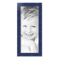 thumbnail image 2 of ArtToFrames 8x20 Inch Navy Blue Picture Frame, This Blue Wood Poster Frame is Great for Your Art or Photos, Comes with Regular Glass (4603), 2 of 8
