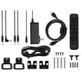 thumbnail image 7 of Monoprice SB-600 Dolby Atmos 5.1.2 Soundbar with Wireless Subwoofer & Wireless Satellite Speakers, HDMI Inputs, eArc, Bluetooth, Toslink, Coax, Remote, 7 of 7