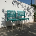thumbnail image 4 of Ilios Innova | Set de 4 Sillas Galeri Modernas de Polipropileno Azul con Patas de Aluminio, Sillas Minimalistas Apilables para Comedor, Restaurante, Jardín o Exterior, Resistentes y Ergonómicas., 4 of 9