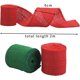 thumbnail image 3 of 2 Rollos de Cintas de Seda de Arpillera Navideña, Cintas de Seda de Tela de Arpillera Heisen, Cintas de Seda de Arpillera Rojas y Verdes, Manualidades Hechas a Mano, Lazos de Corona de Árbol de Navida, 3 of 5