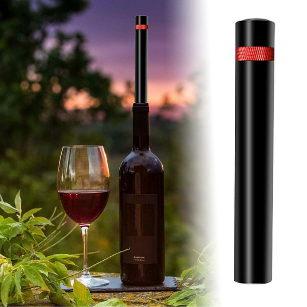 Aguja para vino tinto a presión de aire. Una herramienta práctica y no destructiva para extraer tapones, adecuada para diversas botellas de vino tinto.
