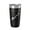 Black, variant on Lake Fort Smith Map Tumbler Travel Mug Insulated Laser Engraved Coffee Cup Arkansas 20 oz White