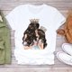thumbnail image 1 of Mujeres dibujos animados Super Mom Life Momlife Mama madre verano estampado señora camisetas Top camiseta señoras mujeres gráfico camiseta femenina Tan Jianjun unisex, 1 of 2