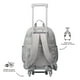 thumbnail image 2 of TOTTO Mochila Grande Porta Laptop 14 con Bolsillo Secreto | Escuela - Oficina - Viaje | 21 L TRIK L gris M, 2 of 7